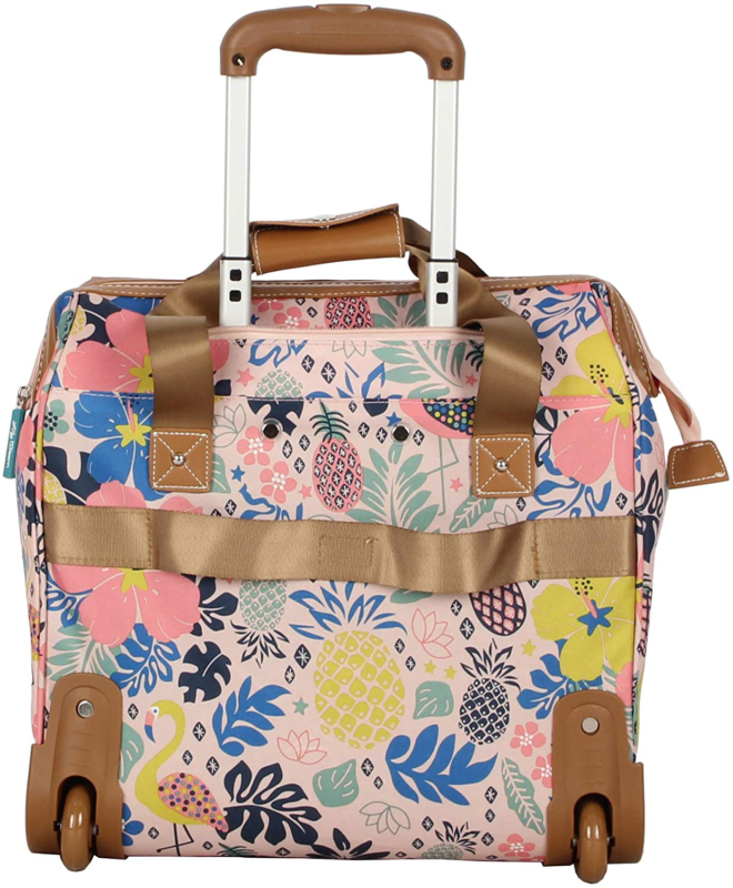 lily bloom wheeled cabin tote